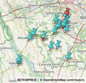 Mappa Via Leonardo da Vinci, 20080 Zelo Surrigone MI, Italia (7.86474)