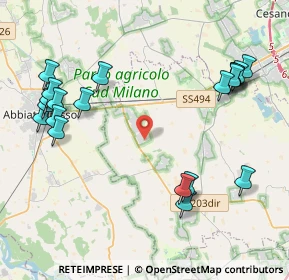 Mappa Via Leonardo da Vinci, 20080 Zelo Surrigone MI, Italia (5.0175)