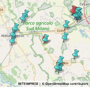Mappa Via Leonardo da Vinci, 20080 Zelo Surrigone MI, Italia (5.5345)