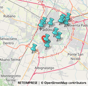 Mappa Vicolo Santa Maria Assunta, 35125 Padova PD, Italia (2.92583)