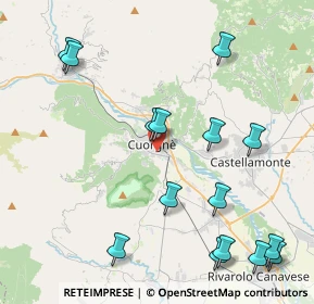 Mappa Via Bertolina, 10082 Cuorgnè TO, Italia (5.05)