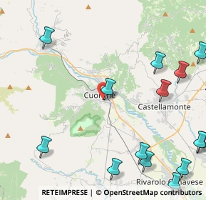 Mappa Via Bertolina, 10082 Cuorgnè TO, Italia (6.62824)