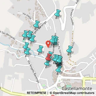 Mappa Via S. Marino, 10081 Castellamonte TO, Italia (0.196)