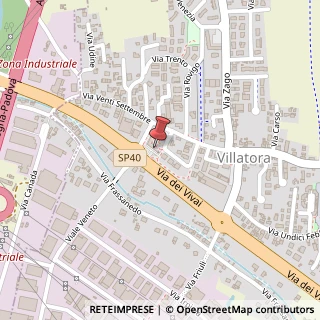 Mappa Piazza del Tricolore, 3, 35020 Saonara, Padova (Veneto)