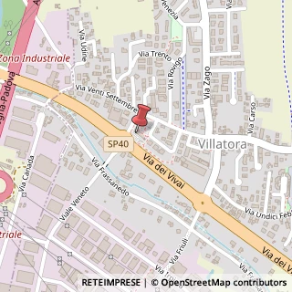 Mappa Piazza del Tricolore, 5, 35020 Saonara, Padova (Veneto)