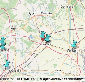 Mappa A4 Torino-Trieste, 13048 Santhià VC, Italia (37.336)