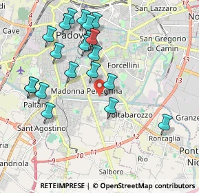 Mappa Via Dei Giacinti, 35126 Padova PD, Italia (2.0595)