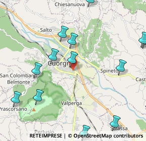 Mappa Via T.Mamiani, 10082 Cuorgnè TO, Italia (2.72214)