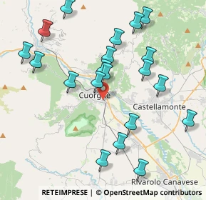 Mappa Via T.Mamiani, 10082 Cuorgnè TO, Italia (4.3165)
