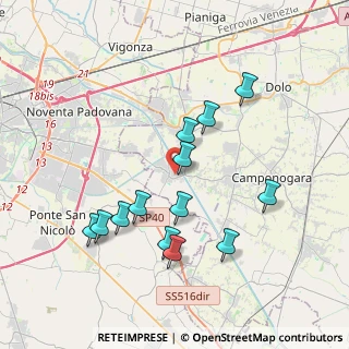 Mappa Via Camillo Benso Conte Di Cavour, 30030 Vigonovo VE, Italia (3.67692)