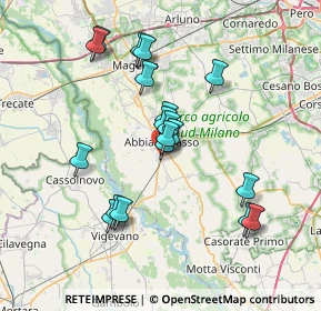 Mappa Via Eleonora Duse, 20081 Abbiategrasso MI, Italia (6.62421)