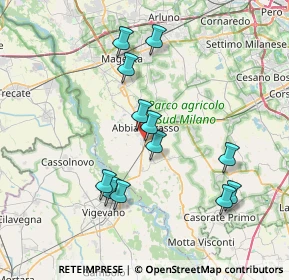 Mappa Via Eleonora Duse, 20081 Abbiategrasso MI, Italia (7.1425)