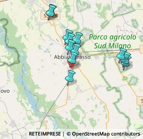 Mappa Via Eleonora Duse, 20081 Abbiategrasso MI, Italia (3.35167)