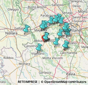 Mappa Via Eleonora Duse, 20081 Abbiategrasso MI, Italia (11.104)