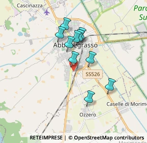 Mappa Via Eleonora Duse, 20081 Abbiategrasso MI, Italia (1.65545)