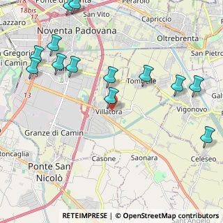 Mappa Via Monte Rosa, 35020 Villatora PD, Italia (2.67385)