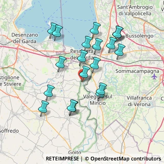 Mappa Piazza Vittorio Emanuele III, 46040 Monzambano MN, Italia (7.4635)