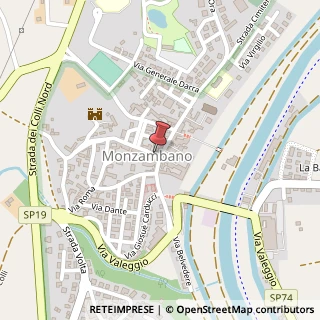 Mappa Piazza Vittorio Emanuele III°, 21, 46040 Monzambano, Mantova (Lombardia)