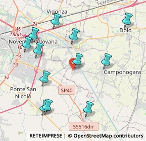 Mappa Via Aldo Moro, 30030 Vigonovo VE, Italia (4.46)