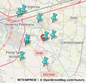 Mappa Via Aldo Moro, 30030 Vigonovo VE, Italia (4.27727)