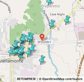 Mappa Strada per Bairo, 10081 Castellamonte TO, Italia (0.5605)