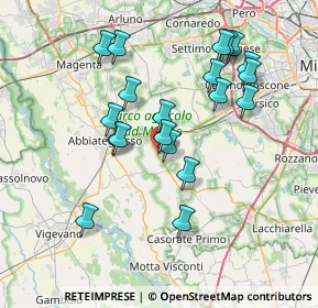 Mappa Via Provinciale, 20080 Zelo Surrigone MI, Italia (7.1365)