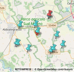 Mappa Via Provinciale, 20080 Zelo Surrigone MI, Italia (3.97833)