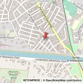 Mappa Via Vittorino da Feltre, 7, 35126 Padova, Padova (Veneto)