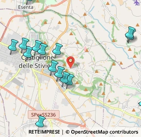 Mappa Via Ospedale Valle Ascura, 46043 Castiglione delle Stiviere MN, Italia (2.989)