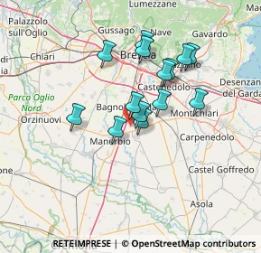 Mappa Via Leonardo Da Vinci, 25024 Leno BS, Italia (11.00786)