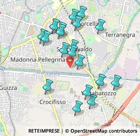 Mappa Via Gasparino Barzizza, 35126 Padova PD, Italia (0.931)