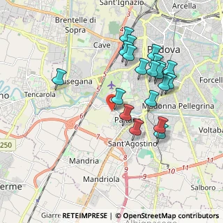 Mappa Via Croazia, 35142 Padova PD, Italia (1.842)