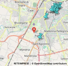 Mappa Via Croazia, 35142 Padova PD, Italia (3.03)