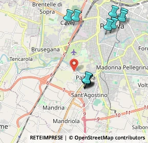 Mappa Via Croazia, 35142 Padova PD, Italia (2.1225)