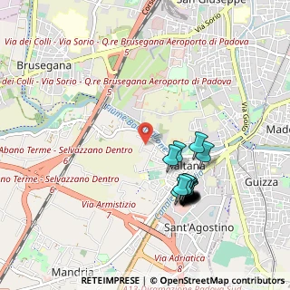 Mappa Via Croazia, 35142 Padova PD, Italia (0.9655)