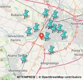Mappa Via Croazia, 35142 Padova PD, Italia (3.33333)