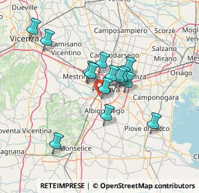 Mappa Via Croazia, 35142 Padova PD, Italia (11.12071)