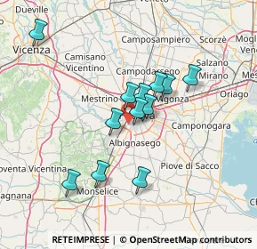 Mappa Via Croazia, 35142 Padova PD, Italia (11.5675)