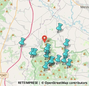 Mappa Via Monte Cereo, 35030 Rovolon PD, Italia (3.86813)