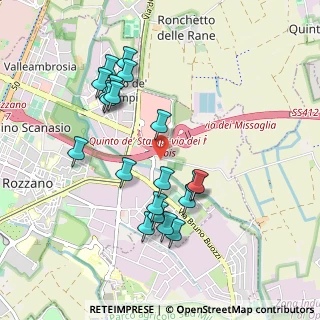 Mappa Via Gatto, 20089 Pontesesto MI, Italia (0.936)