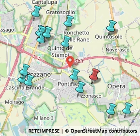 Mappa Via Giuseppe di Vittorio, 20089 Rozzano MI, Italia (2.32368)