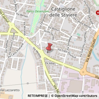 Mappa Via Giuseppe Mazzini, 17, 46043 Castiglione delle Stiviere, Mantova (Lombardia)