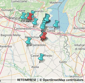 Mappa Via Staffolo, 46043 Castiglione delle Stiviere MN, Italia (11.56882)