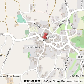 Mappa Piazza della Chiesa, 3, 10010 Bairo, Torino (Piemonte)