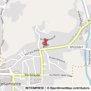 Mappa Via Botta Carlo, 59, 10081 Castellamonte, Torino (Piemonte)