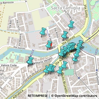 Mappa Via Isonzo, 35142 Padova PD, Italia (0.23207)