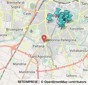 Mappa Via Isonzo, 35142 Padova PD, Italia (2.27077)
