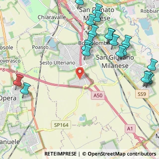 Mappa Via Tagliamento, 20098 Area Industriale MI, Italia (2.752)