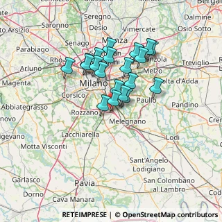 Mappa Via Tagliamento, 20098 Area Industriale MI, Italia (11.1515)