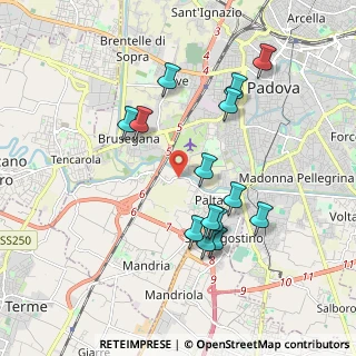 Mappa Via Cadore, 35142 Padova PD, Italia (1.82714)